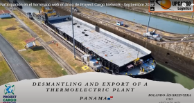 Participación en el Seminario web en línea de Proyect Cargo Network –  Septiembre 2022